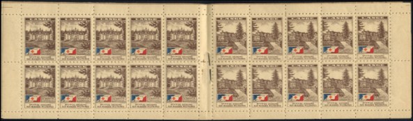 CR N° 7-1 intérieur carnet avec les 2 types