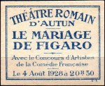 05-71 - Autun - 1928 Mariage Figaro