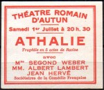 05-71 - Autun - 1933 Athalie