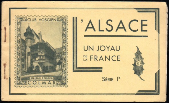 143-095 - Carnet Club vosgien - Série 1b - 1A