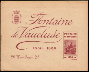 21-84 - Fontaine - Carnet 1930 - 1A