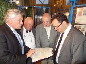 1-Visite guidée lors de l'Inauguration