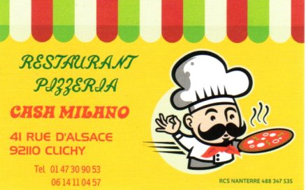 CASA MILANO CARTE DE VISITE