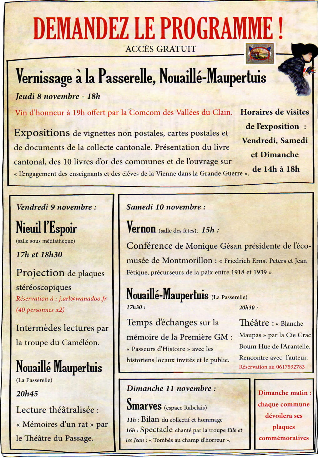 EXPOSITION NOUAILLE MAUPERTUIS PROGRAMME-1